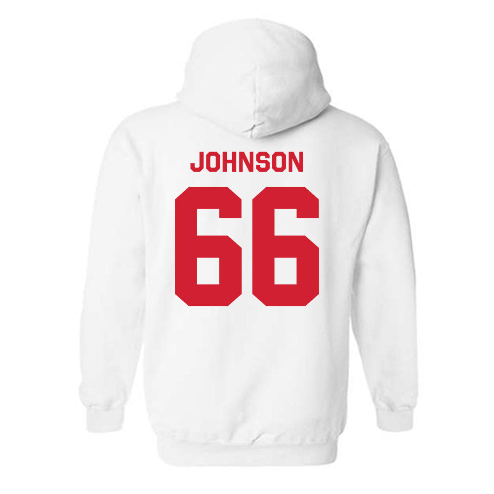 Rutgers - NCAA Football : Donovan Johnson - Classic Shersey Hooded Sweatshirt-1