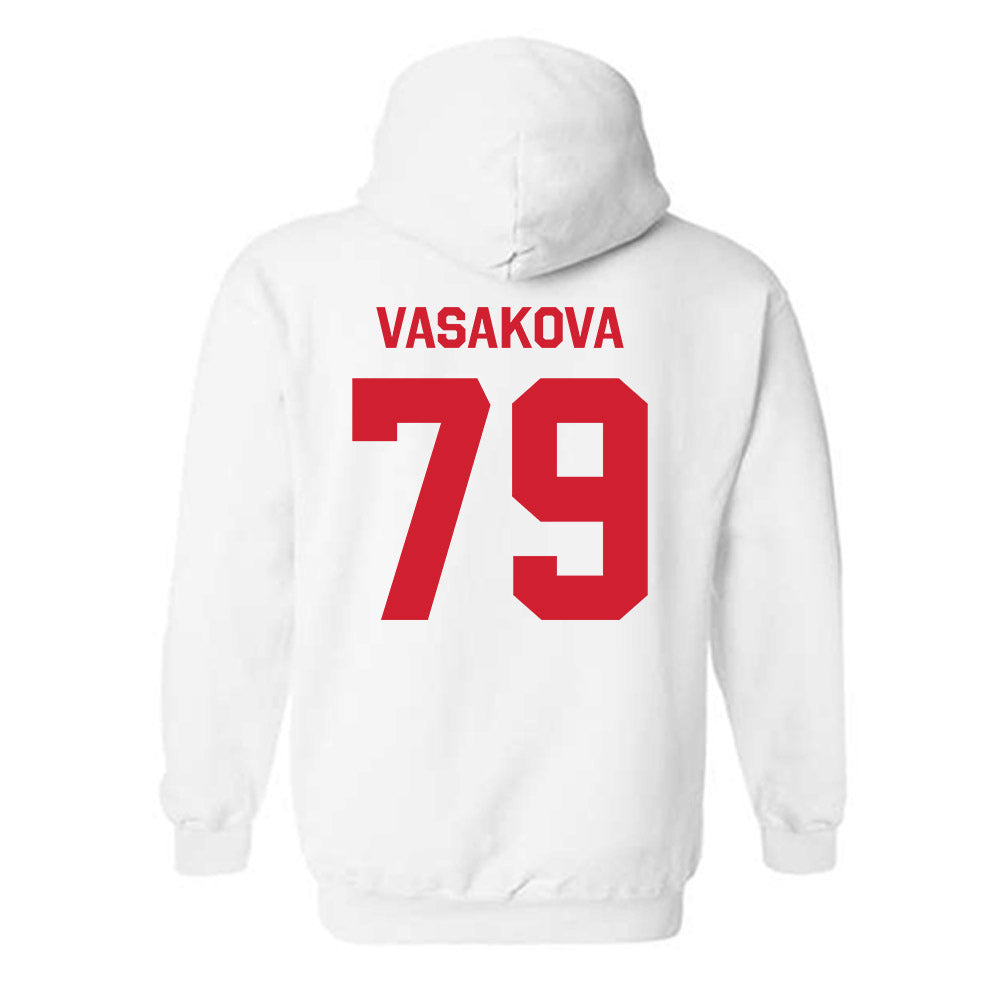 Rutgers - NCAA Women's Soccer : Adela Vasakova - Classic Shersey Hooded Sweatshirt-2