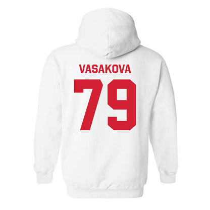 Rutgers - NCAA Women's Soccer : Adela Vasakova - Classic Shersey Hooded Sweatshirt-2