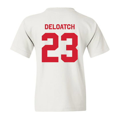 Rutgers - NCAA Football : Isaiah Deloatch - Classic Shersey Youth T-Shirt-1