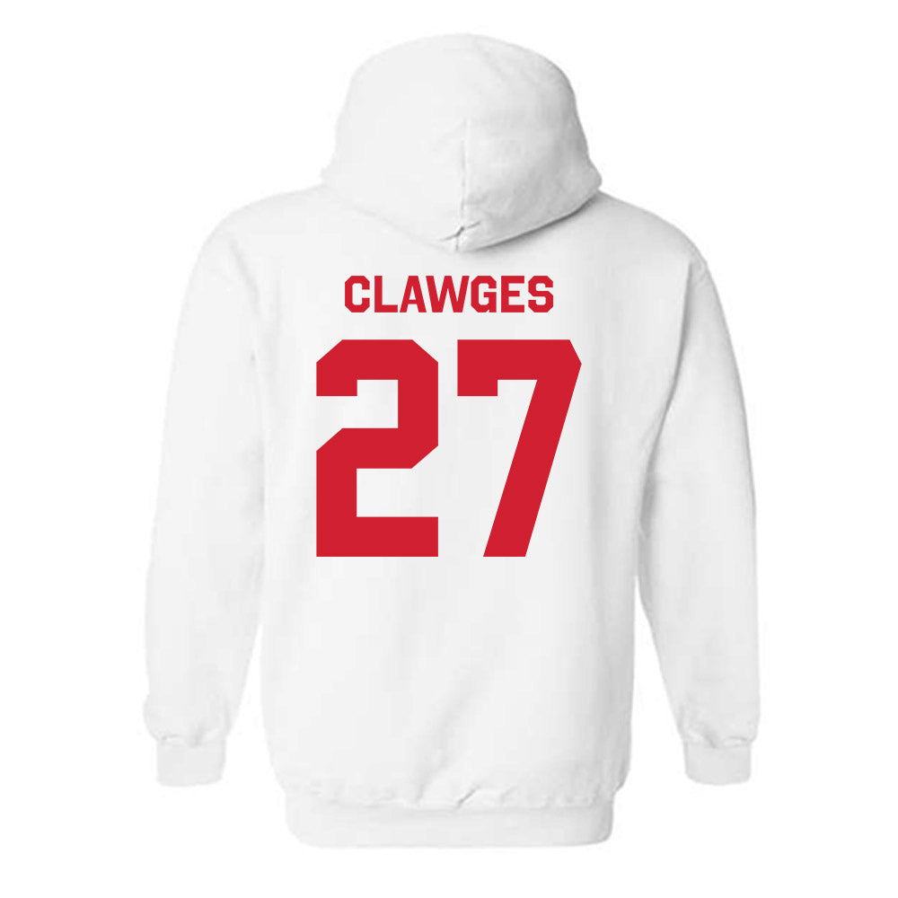 Rutgers - NCAA Football : Sage Clawges - Classic Shersey Hooded Sweatshirt-1