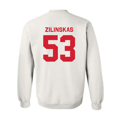 Rutgers - NCAA Football : Hank Zilinskas - Classic Shersey Crewneck Sweatshirt-1