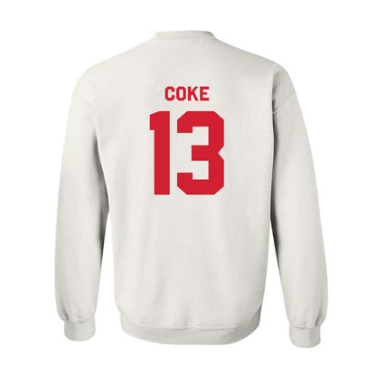 Rutgers - NCAA Football : Elias Coke - Classic Shersey Crewneck Sweatshirt-1