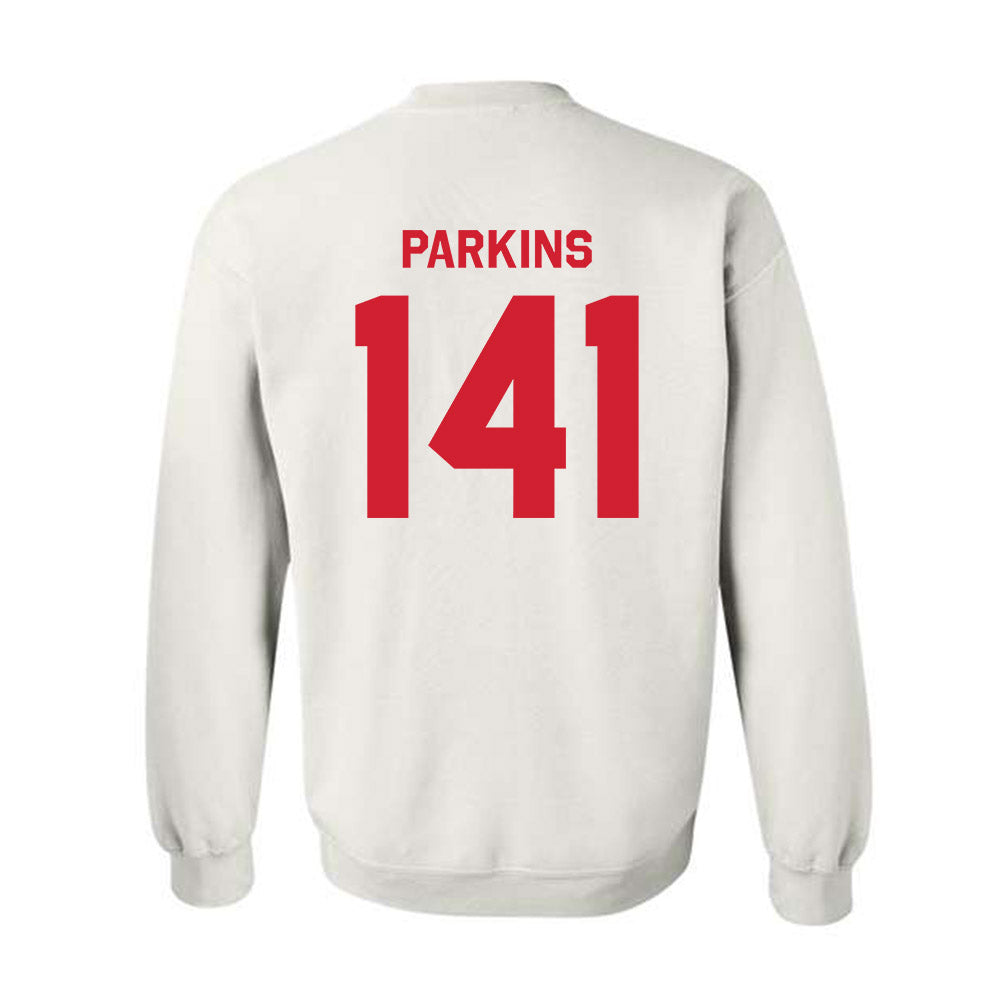 Rutgers - NCAA Wrestling : Tahir Parkins - Classic Shersey Crewneck Sweatshirt-1