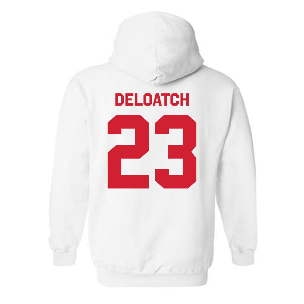 Rutgers - NCAA Football : Isaiah Deloatch - Classic Shersey Hooded Sweatshirt-1