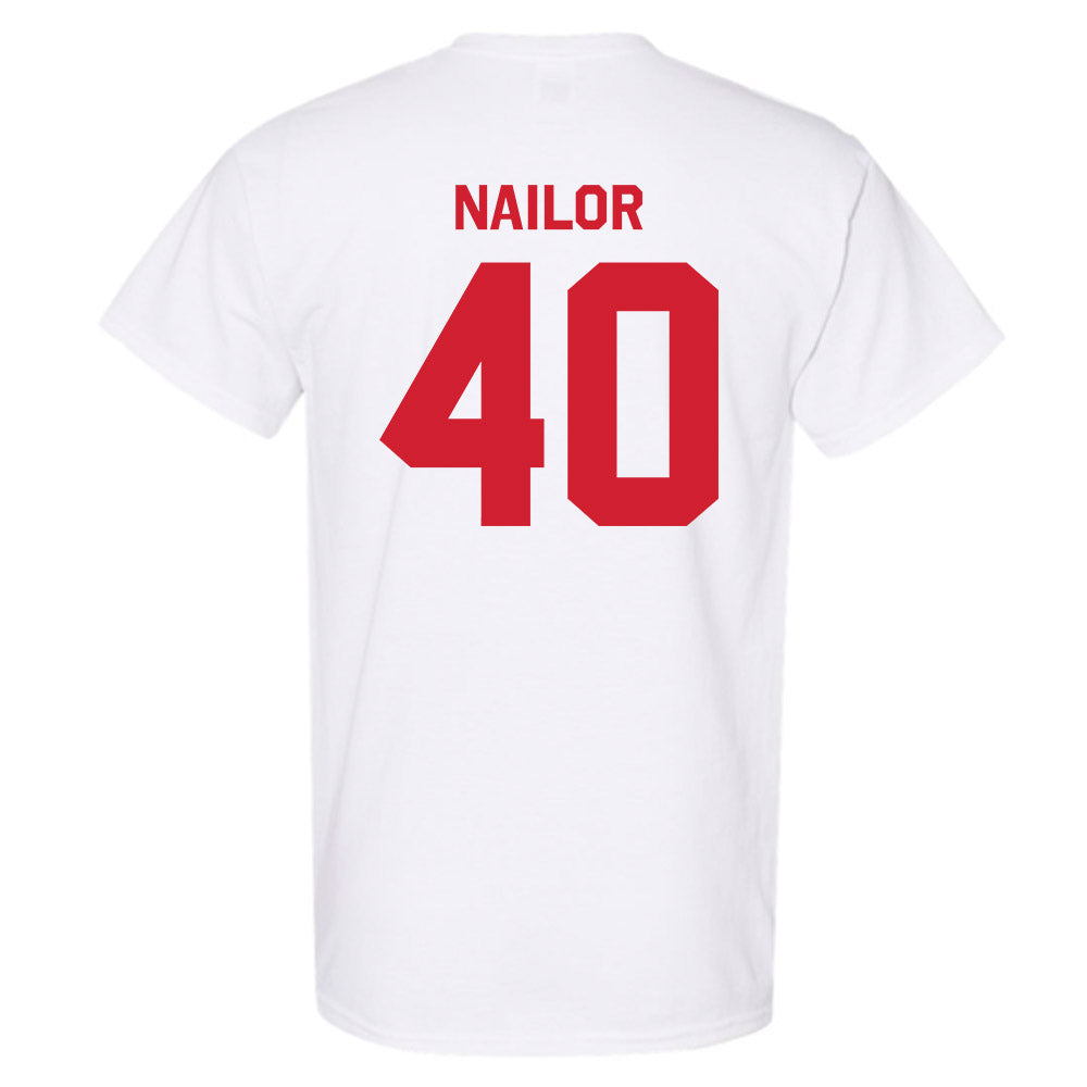 Rutgers - NCAA Baseball : Jager Nailor - Classic Shersey T-Shirt-1