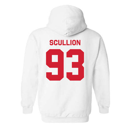 Rutgers - NCAA Football : Jack Scullion - Classic Shersey Hooded Sweatshirt-1