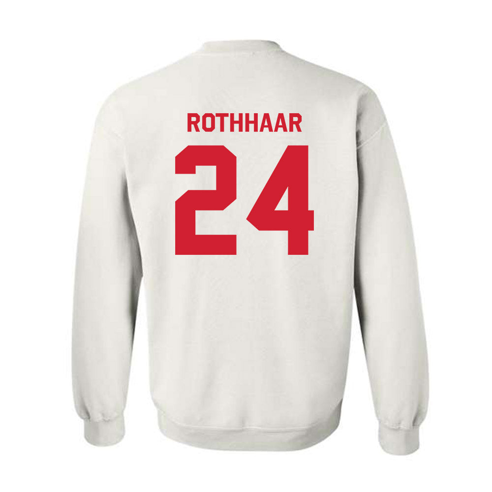 Rutgers - NCAA Football : Benjamin Rothhaar - Classic Shersey Crewneck Sweatshirt-1