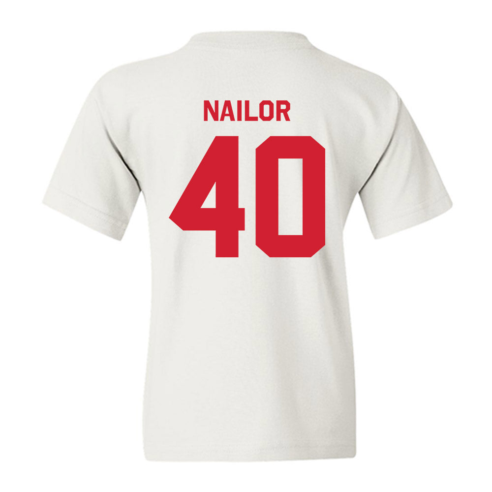 Rutgers - NCAA Baseball : Jager Nailor - Classic Shersey Youth T-Shirt-1