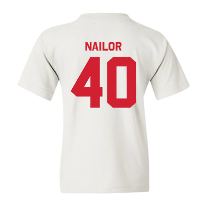 Rutgers - NCAA Baseball : Jager Nailor - Classic Shersey Youth T-Shirt-1