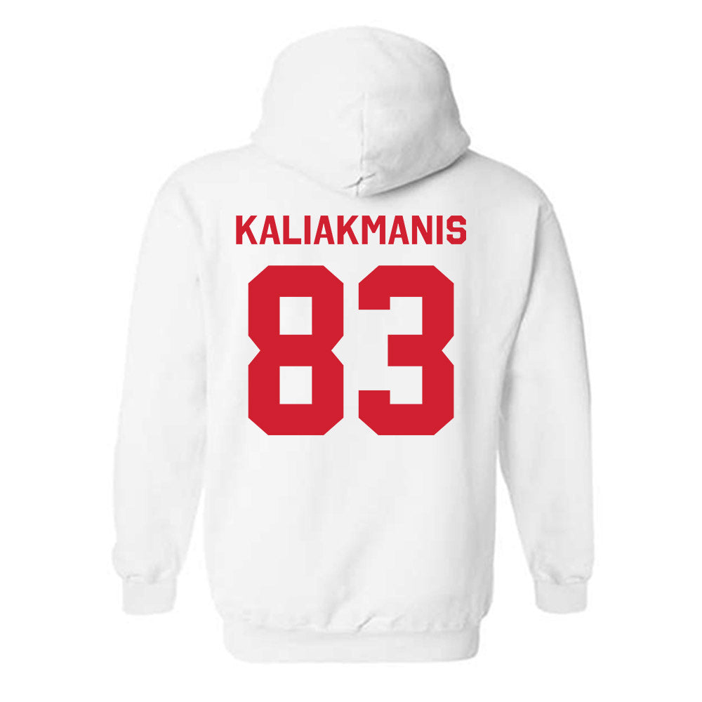 Rutgers - NCAA Football : Dino Kaliakmanis - Classic Shersey Hooded Sweatshirt-1