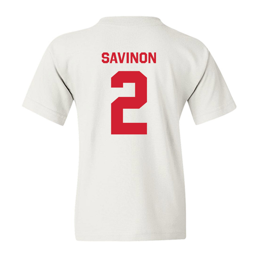 Rutgers - NCAA Baseball : Jordan Savinon - Classic Shersey Youth T-Shirt-1