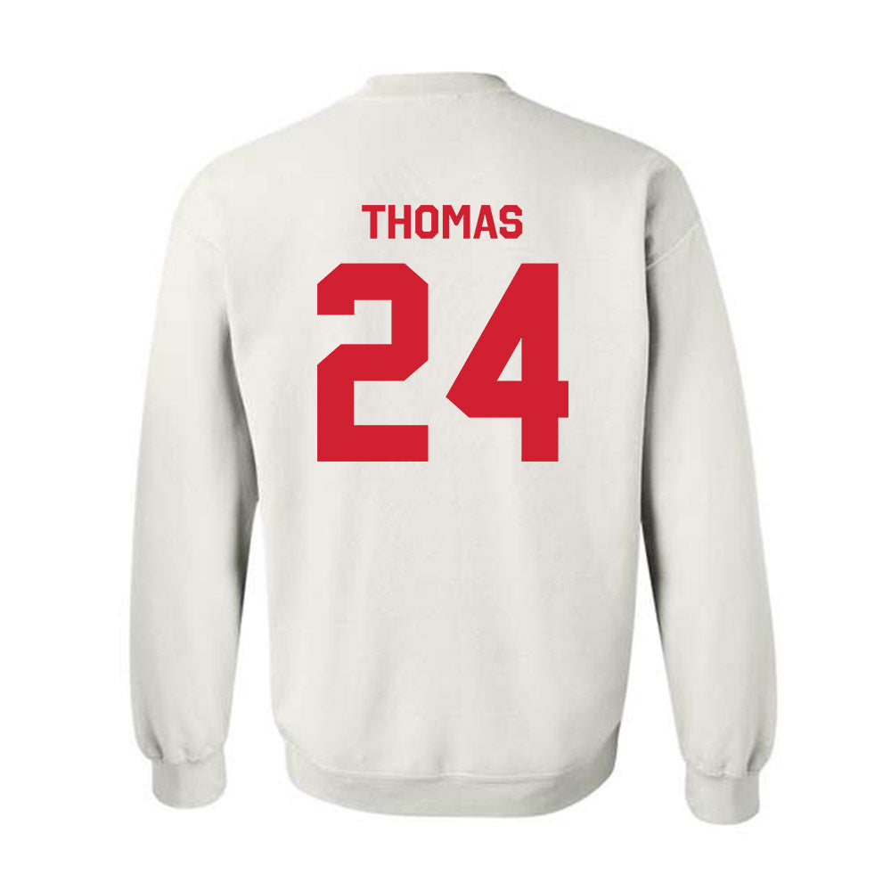 Rutgers - NCAA Women's Basketball : Zennia Thomas - Classic Shersey Crewneck Sweatshirt-2