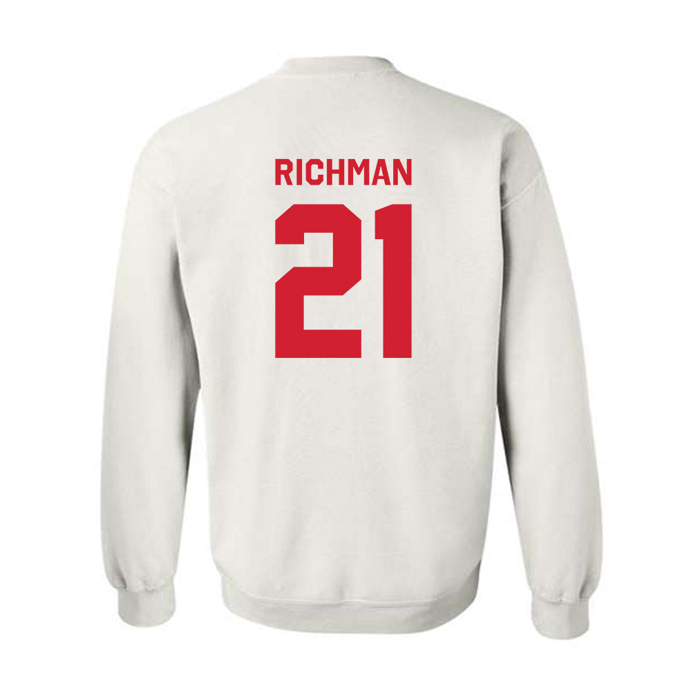 Rutgers - NCAA Men's Lacrosse : Duke Richman - Classic Shersey Crewneck Sweatshirt-1