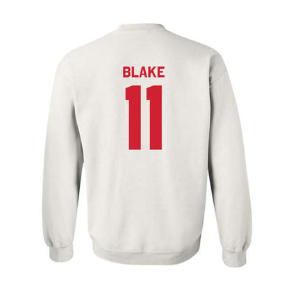 Rutgers - NCAA Football : Logan Blake - Classic Shersey Crewneck Sweatshirt-1