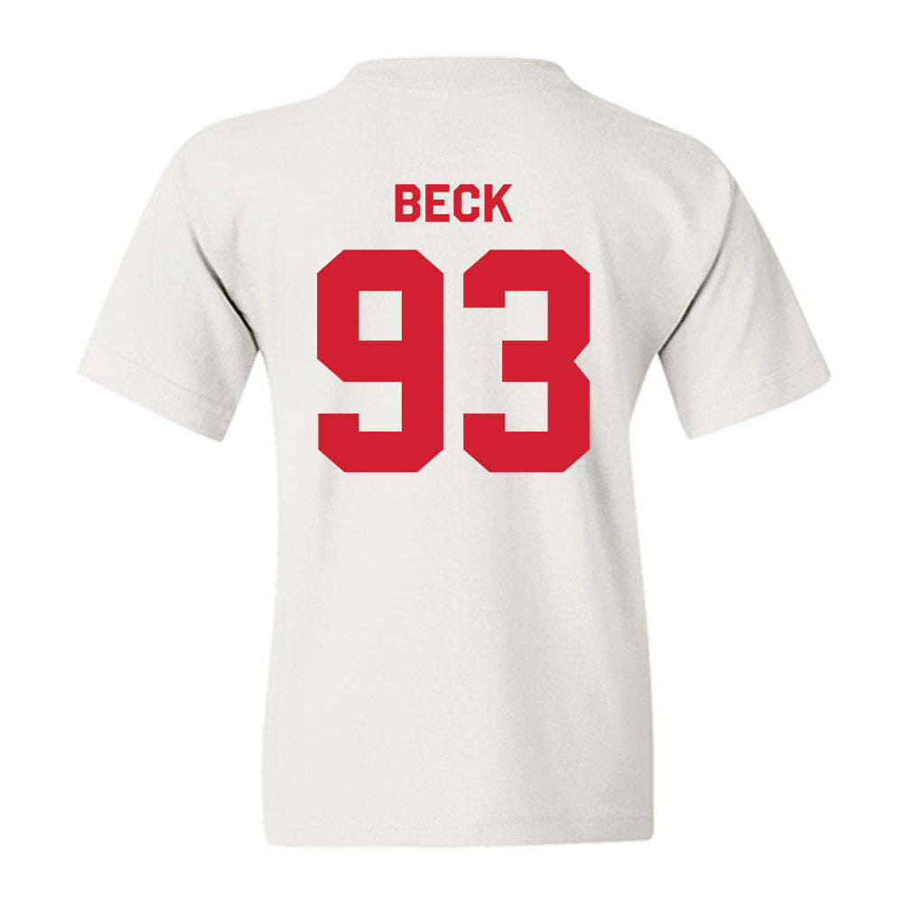 Rutgers - NCAA Football : Reece Beck - Classic Shersey Youth T-Shirt-1