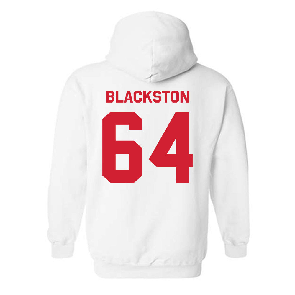 Rutgers - NCAA Football : Joshua Blackston - Classic Shersey Hooded Sweatshirt-1
