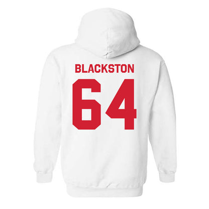 Rutgers - NCAA Football : Joshua Blackston - Classic Shersey Hooded Sweatshirt-1