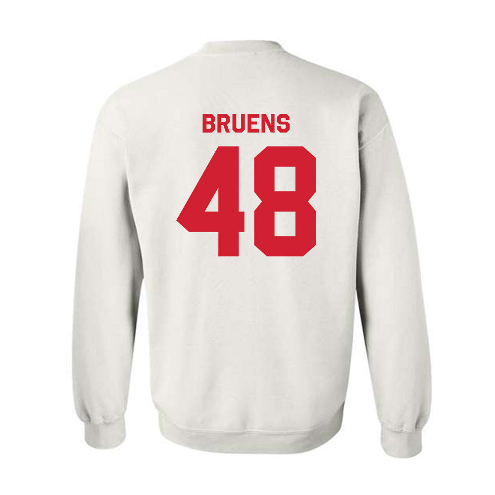 Rutgers - NCAA Football : Raedyn Bruens - Classic Shersey Crewneck Sweatshirt-1