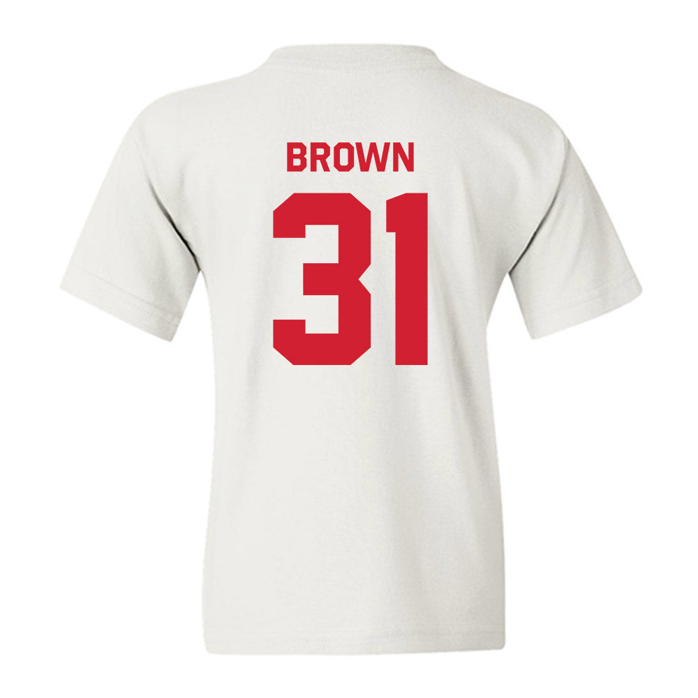 Rutgers - NCAA Men's Soccer : Logan Brown - Classic Shersey Youth T-Shirt-2