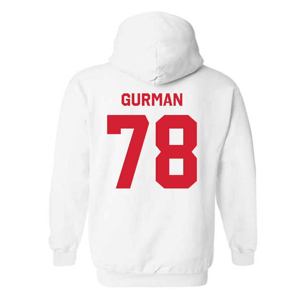 Rutgers - NCAA Football : Miron Gurman - Classic Shersey Hooded Sweatshirt-1