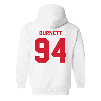 Rutgers - NCAA Football : Jdan Burnett - Classic Shersey Hooded Sweatshirt-1