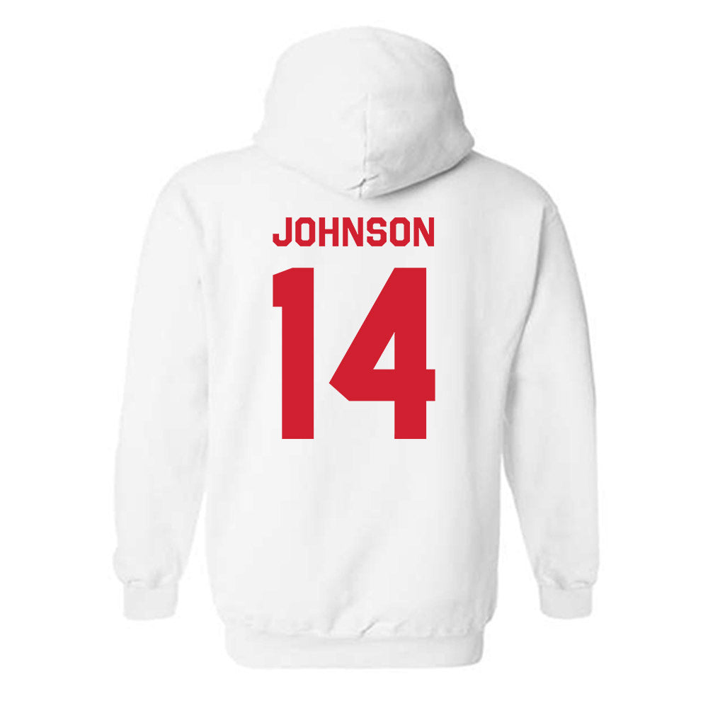 Rutgers - NCAA Football : RJ Johnson - Classic Shersey Hooded Sweatshirt-2