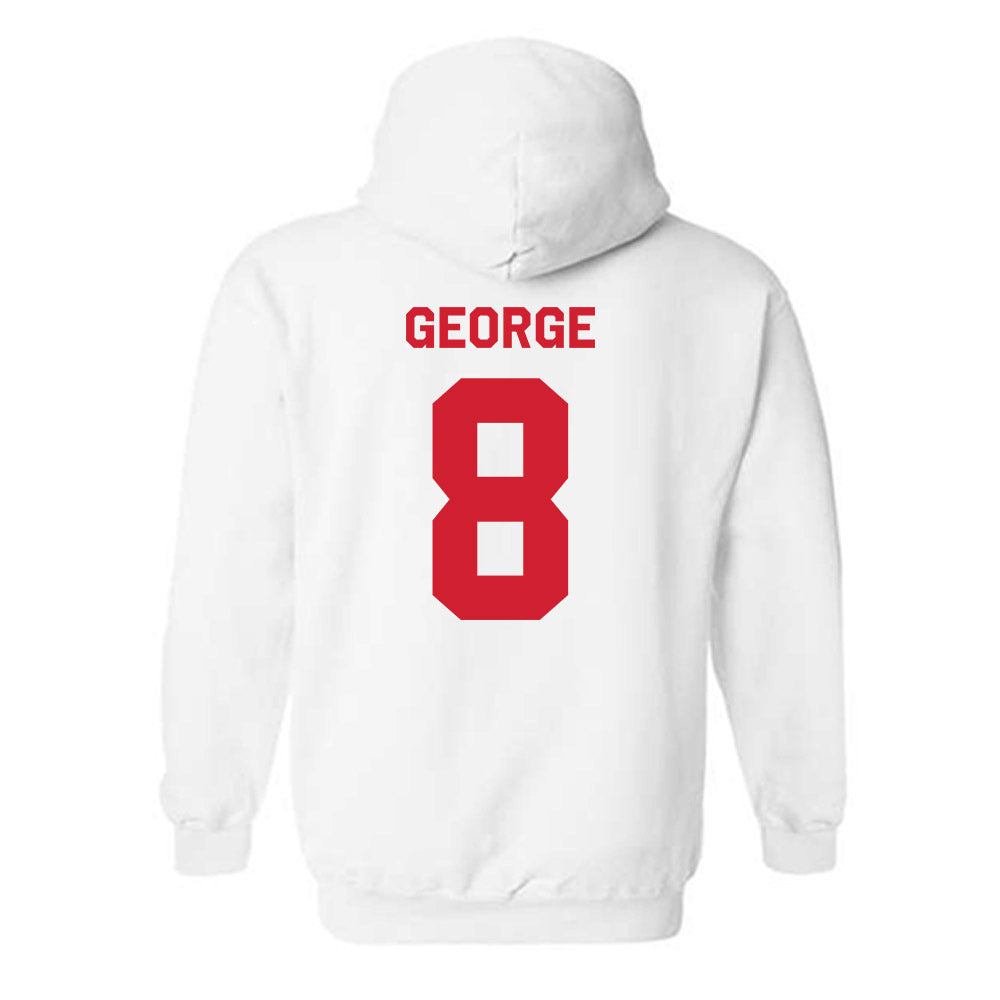 Rutgers - NCAA Women's Volleyball : Skylar George - Classic Shersey Hooded Sweatshirt-1