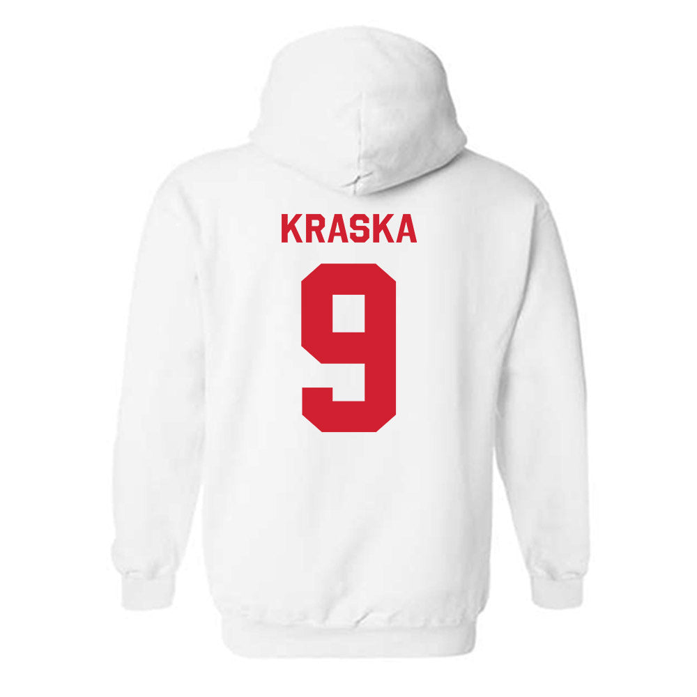 Rutgers - NCAA Softball : Stephanie Kraska - Classic Shersey Hooded Sweatshirt-1