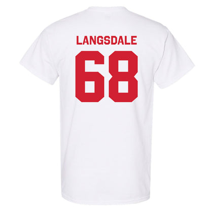 Rutgers - NCAA Football : Ryder Langsdale - Classic Shersey T-Shirt-1