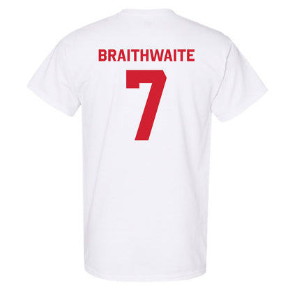 Rutgers - NCAA Football : Dylan Braithwaite - Classic Shersey T-Shirt-1