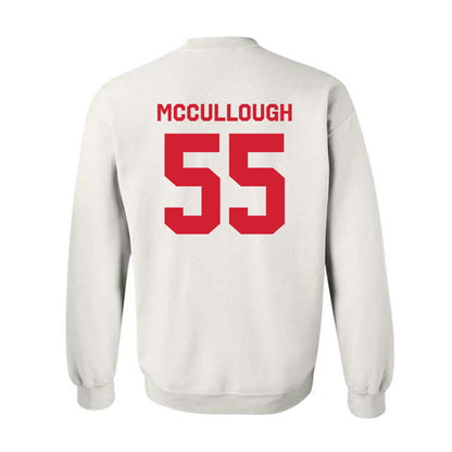 Rutgers - NCAA Men's Lacrosse : Charlie McCullough - Classic Shersey Crewneck Sweatshirt-1