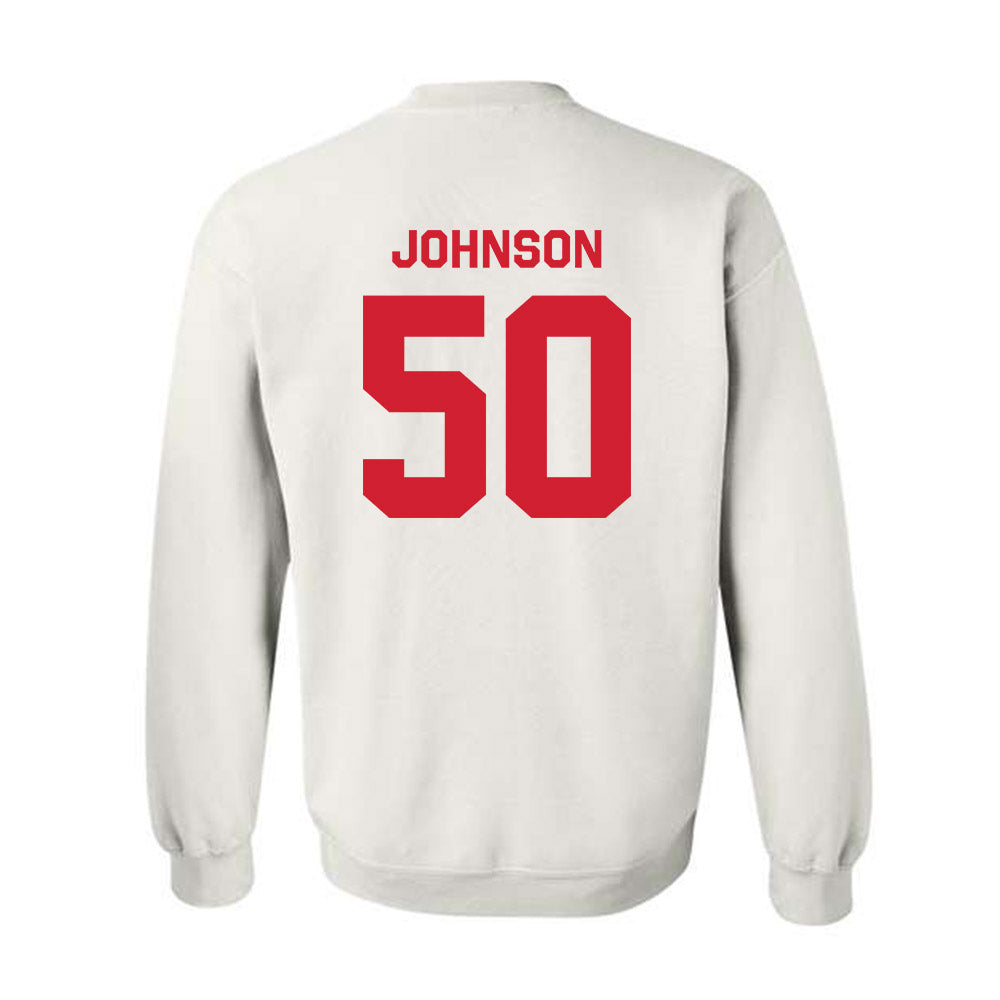 Rutgers - NCAA Softball : Dezaria Johnson - Classic Shersey Crewneck Sweatshirt-1