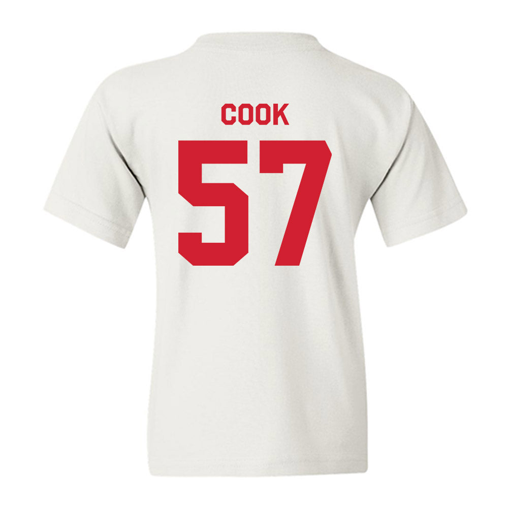 Rutgers - NCAA Football : Isaiah Cook - Classic Shersey Youth T-Shirt-1