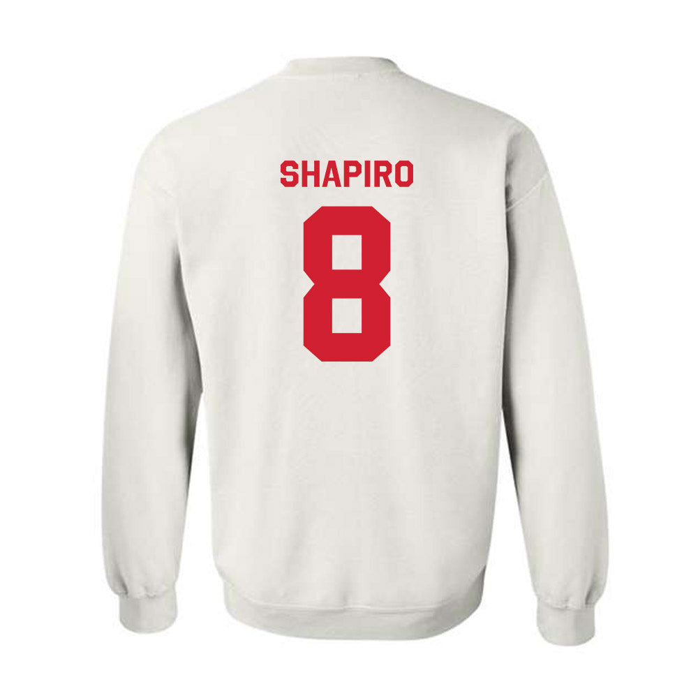 Rutgers - NCAA Baseball : Garrett Shapiro - Classic Shersey Crewneck Sweatshirt-1