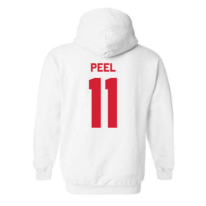Rutgers - NCAA Baseball : Nolan Peel - Classic Shersey Hooded Sweatshirt-1