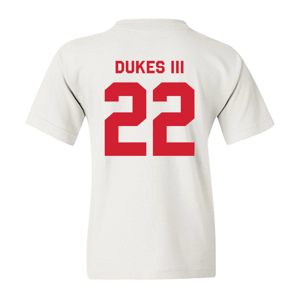 Rutgers - NCAA Football : Michael Dukes III - Classic Shersey Youth T-Shirt-1