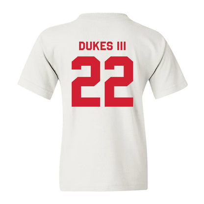 Rutgers - NCAA Football : Michael Dukes III - Classic Shersey Youth T-Shirt-1