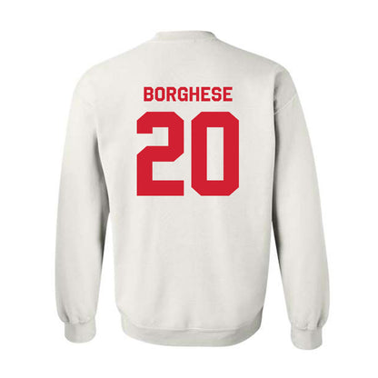 Rutgers - NCAA Baseball : Vincent Borghese - Classic Shersey Crewneck Sweatshirt-1