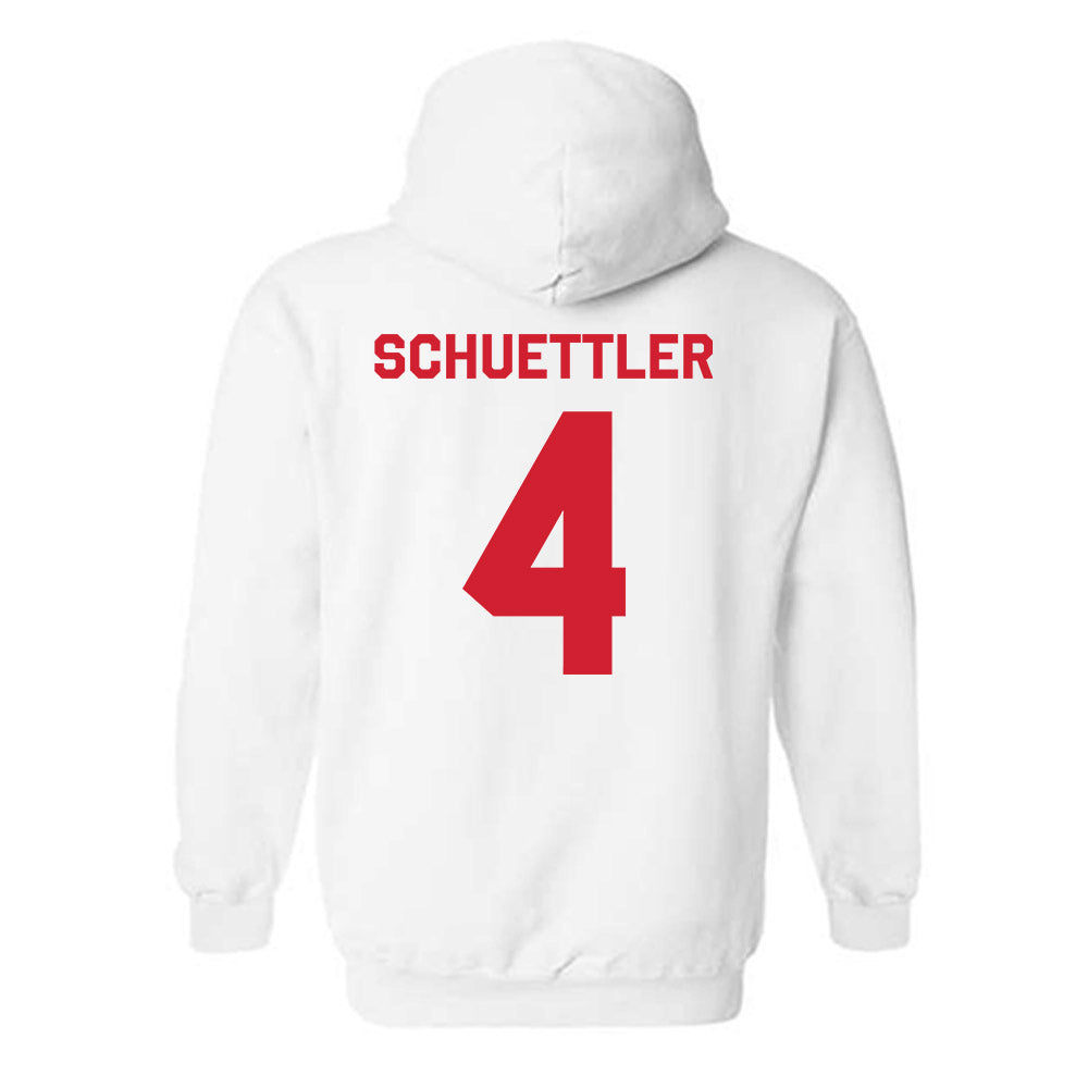 Rutgers - NCAA Softball : Charleigh Schuettler - Classic Shersey Hooded Sweatshirt-1