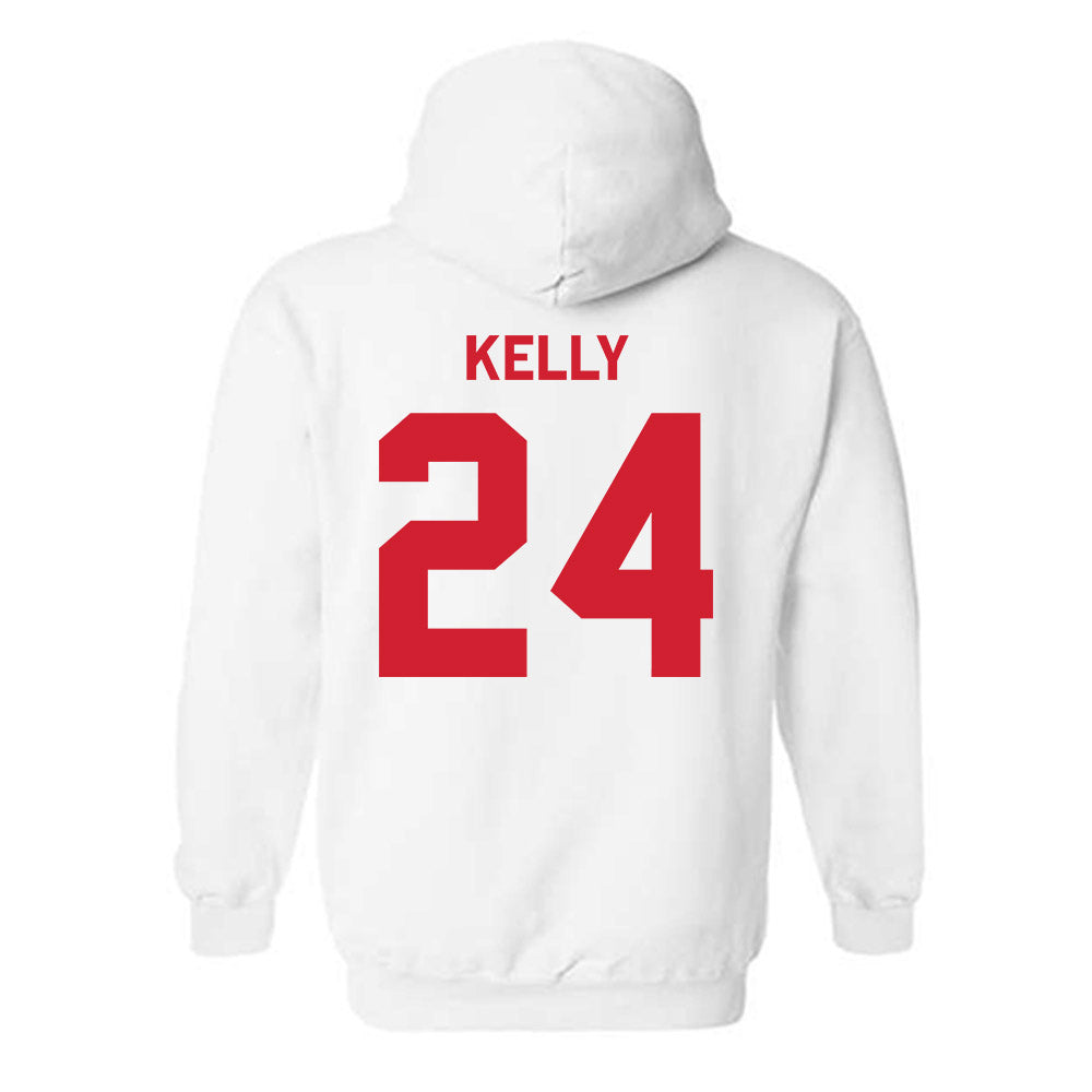 Rutgers - NCAA Men's Lacrosse : Mason Kelly - Classic Shersey Hooded Sweatshirt-1