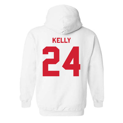 Rutgers - NCAA Men's Lacrosse : Mason Kelly - Classic Shersey Hooded Sweatshirt-1