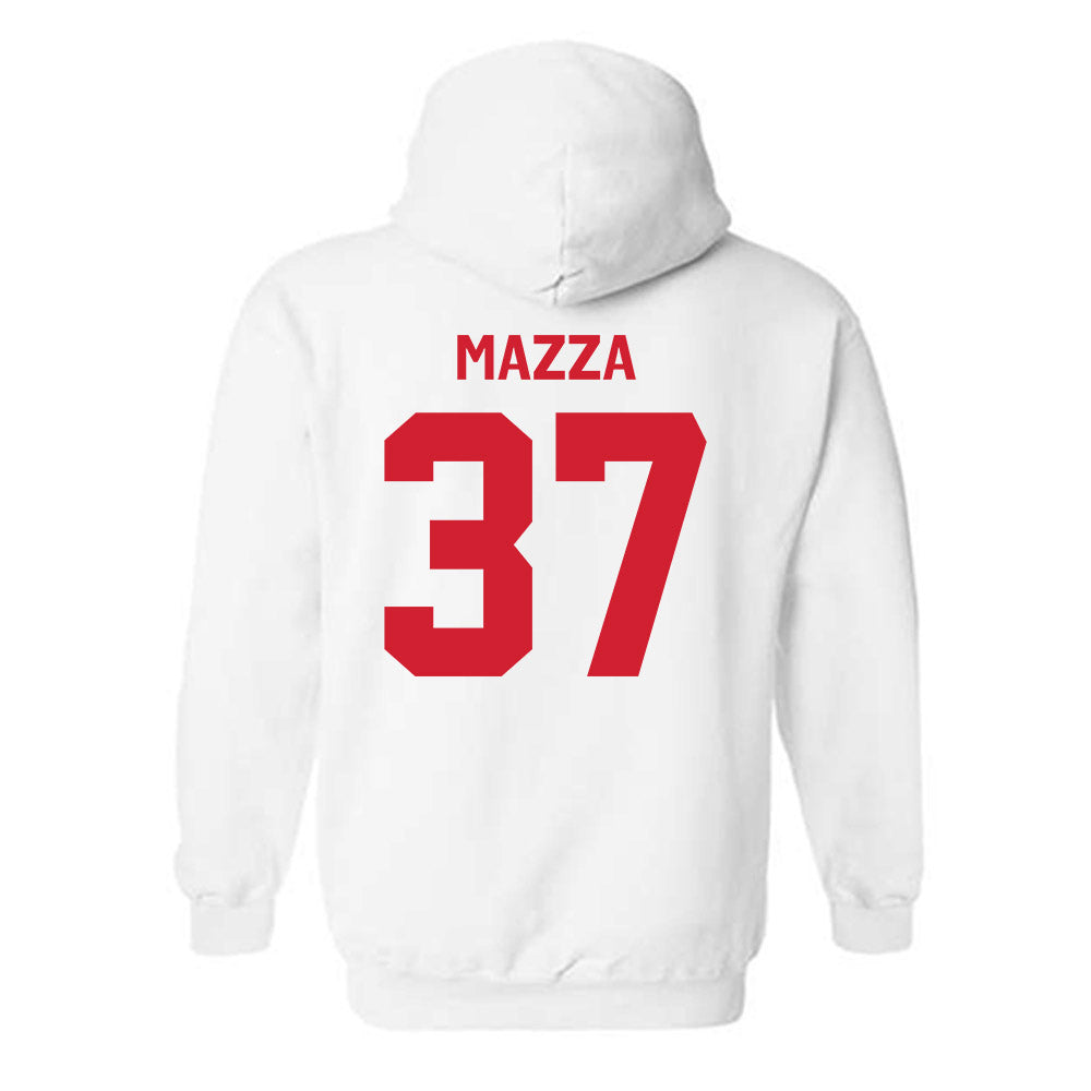 Rutgers - NCAA Baseball : Joe Mazza - Classic Shersey Hooded Sweatshirt-1