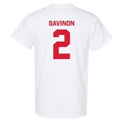 Rutgers - NCAA Baseball : Jordan Savinon - Classic Shersey T-Shirt-1