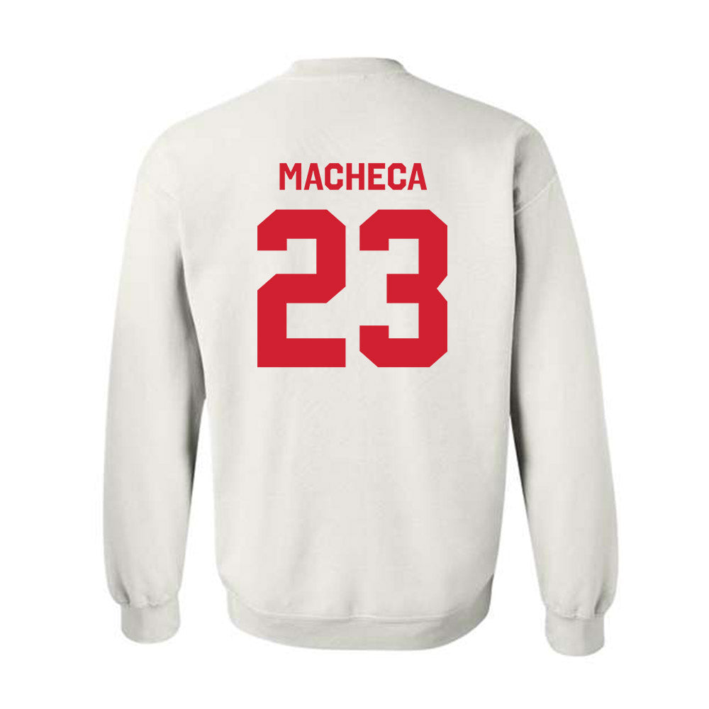 Rutgers - NCAA Men's Lacrosse : Andrew Macheca - Classic Shersey Crewneck Sweatshirt-1
