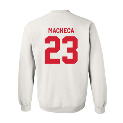 Rutgers - NCAA Men's Lacrosse : Andrew Macheca - Classic Shersey Crewneck Sweatshirt-1