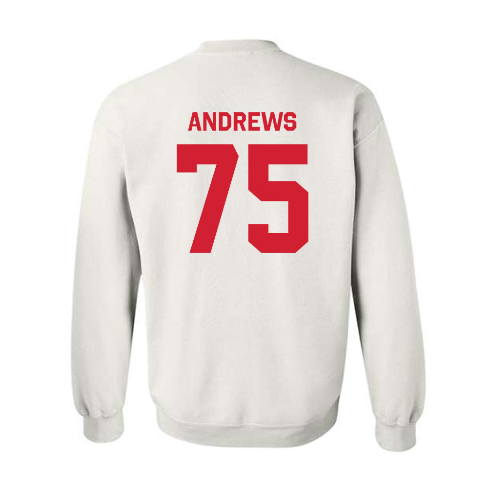 Rutgers - NCAA Football : Raynor Andrews - Classic Shersey Crewneck Sweatshirt-1
