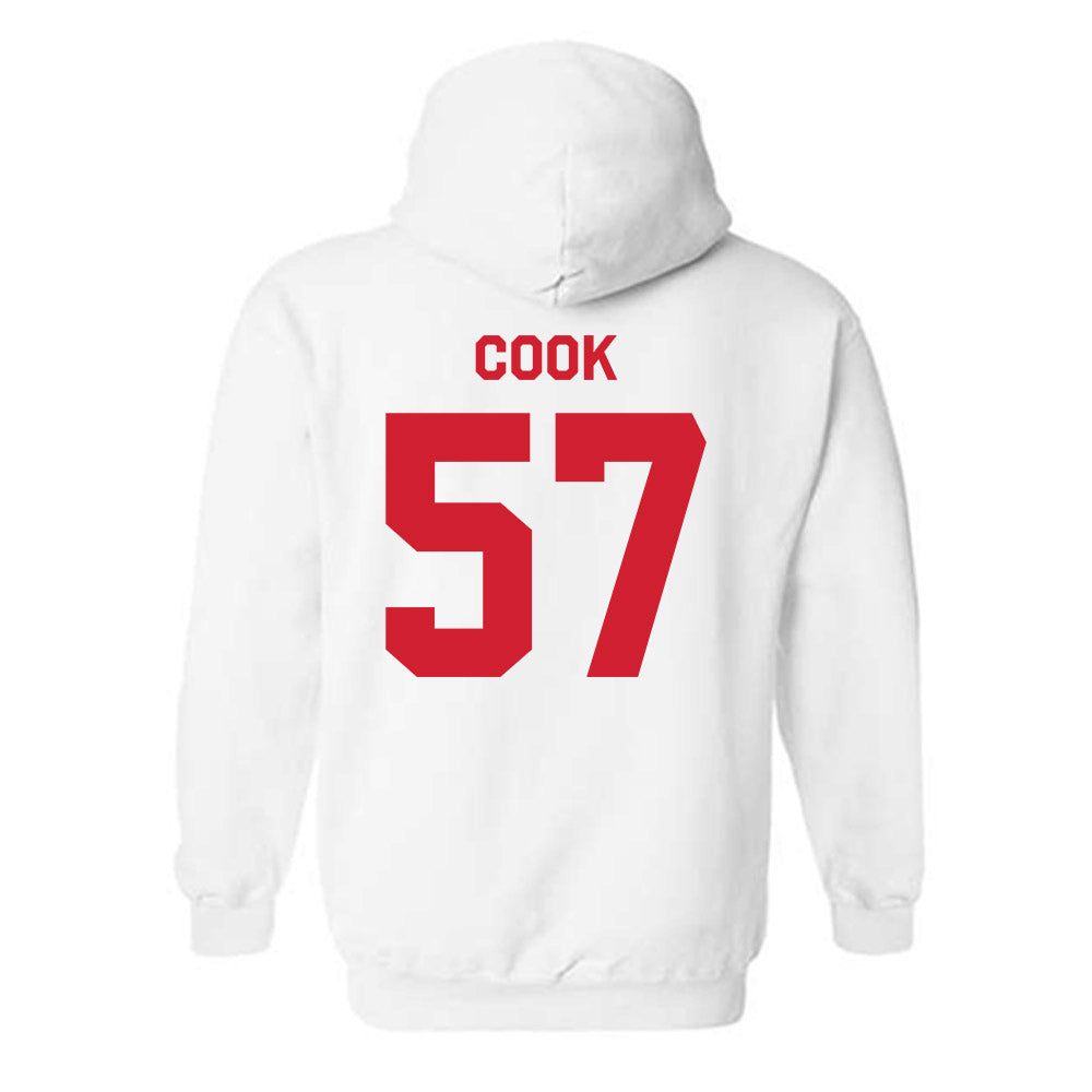 Rutgers - NCAA Football : Isaiah Cook - Classic Shersey Hooded Sweatshirt-1