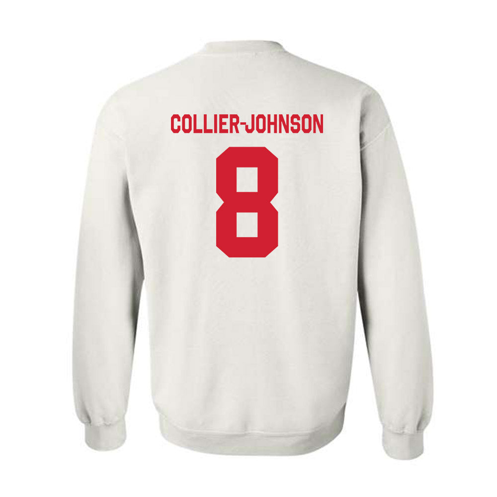 Rutgers - NCAA Football : Wydeek Collier-Johnson - Classic Shersey Crewneck Sweatshirt-2