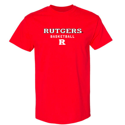 Rutgers - NCAA Men's Basketball : Christian Gurdak - Classic Shersey T-Shirt-1